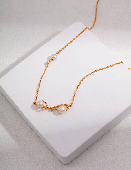 Forest Awakening Dainty Necklace